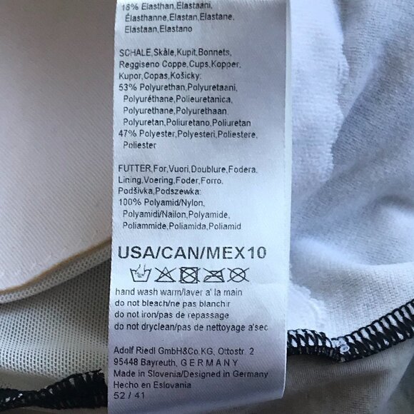 SUNFLAIR Bathing Suit & Dress/Skirt/Cover Up, 2 pces red blue gold brown 8/10 D - Picture 11 of 16